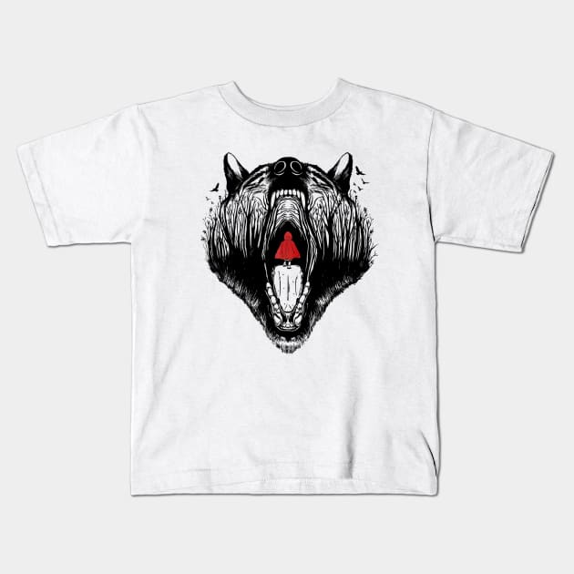 Little Red Riding Hood Kids T-Shirt by Untitled-Shop⭐⭐⭐⭐⭐